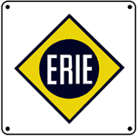 ERIE Logo 6x6 Tin Sign