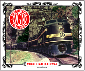 Tin Sign Virginian Electrics