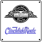 Clinchfield Steam Logo 6x6 Tin Sign