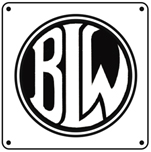 BLW Logo 6x6 Tin Sign