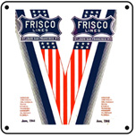 Frisco Victory Logo 6x6 Tin Sign