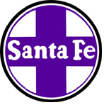 Santa Fe 6 inch round logo