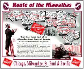 Tin Sign Milwaukee Map