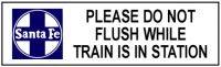 Tin Sign SF Flush