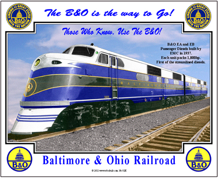 LMH PATCH Badge  BALTIMORE & OHIO Railroad  B&O Capitol Ltd  Yellow Blue Capital