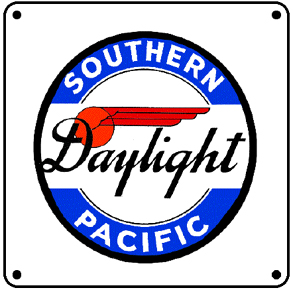 SP, Southern Pacific, Daylight, train, railroad, choo choo