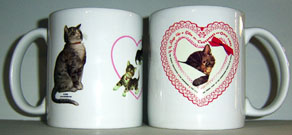 Coffee Mug Chessie & Family Lace