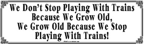  Tin Sign Grow Old