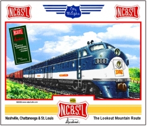 Mouse Pad NC&StL  F-Diesel