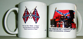 War Coffee Mug The General Locomotive