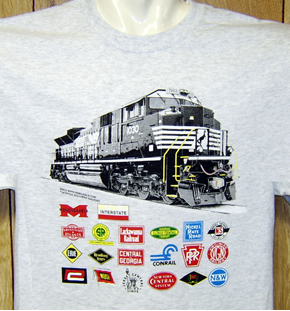  T-Shirt Norfolk Southern Diesel & Logos