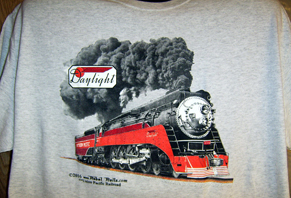  T-Shirt SP Daylight Steam Locomotive
