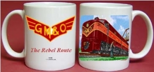 Coffee Mug GM&O ALCO FA diesel