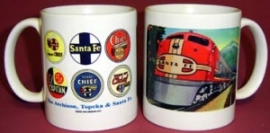 Coffee Mug Santa Fe Orange Grove