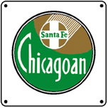 Chicagoan Logo 6x6 Tin Sign