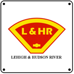 L&HR Logo 6x6 Tin Sign