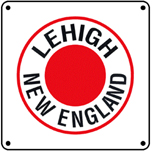 L&NE Logo 6x6 Tin Sign
