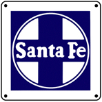 SF Square Logo 6x6 Tin Sign