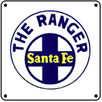 Ranger Logo 6x6 Tin Sign/plaque