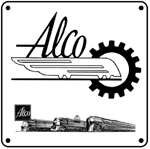 ALCO Logo 6x6 Tin Sign