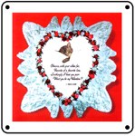 Chessie Doiley 6x6 Tin Sign