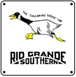 Gallop Goose Logo 6x6 Tin Sign
