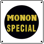 Monon Special Logo 6x6 Tin Sign