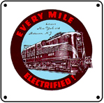 PRR GG1 Logo 6x6 Tin Sign