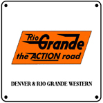 Rio Action Line Logo 6x6 Tin Sign