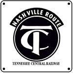 TC Logo 6x6 Tin Sign