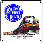 Cotton Belt FT Diesel 6x6 Tin Sign