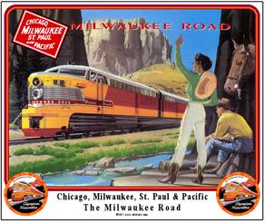 The Milwaukee Road Logo Mug - Schrader's Railroad Catalog