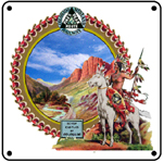 Colo Midland 7 Castles 6x6 Tin Sign