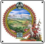 Colo Midland Hagerman 6x6 Tin Sign