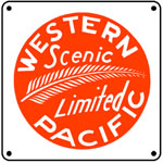 WP Scenic Ltd Logo 6x6 Tin Sign