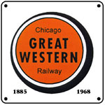 CGW Logo 6x6 Tin Sign