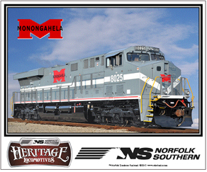 Mouse Pad Monongahela Heritage Diesel