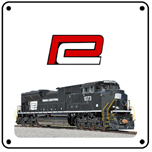 Penn Central Heritage 6x6 Tin Sign