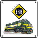 ERIE NS Heritage 6x6 Tin Sign