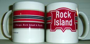 Coffee Mug Rock Island Logo