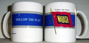 Coffee Mug Wabash Logo