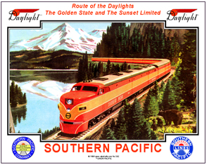 Tin Sign SP train w/Bears