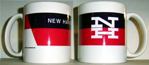 Coffee Mug NH Red/Black Logo Mug
