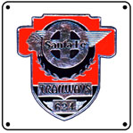 Santa Fe 6x6 Trailways Emblem