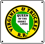 Virginia Truckee 6x6 Tin Sign