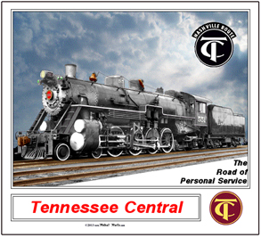 Mouse Pad Tennessee Central 551