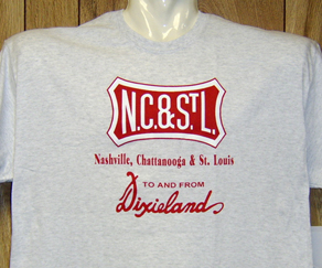  T-shirt N.C. & St. L Logo Tee