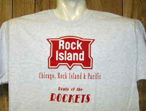 Rock Island Illinois IL Ill T-Shirt MAP