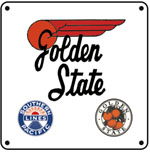 SP Golden State 6x6 Logo