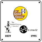 Santa Fe Grand Canyon Ltd 6x6 Sign